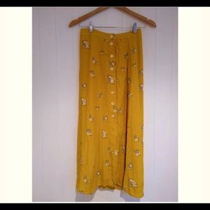 Gap midi floral skirt